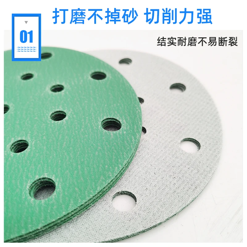 10pcs 6 "17 Hole Dry Sanding Paper Auto Putty Sanding Disc FESTOOL Polisher Disc Flocking Adhesive Disc
10pcs 6 "17 Hole Dry Sanding Paper Auto Putty Sanding Disc FESTOOL Polisher Disc Flocking Adhesive Disc