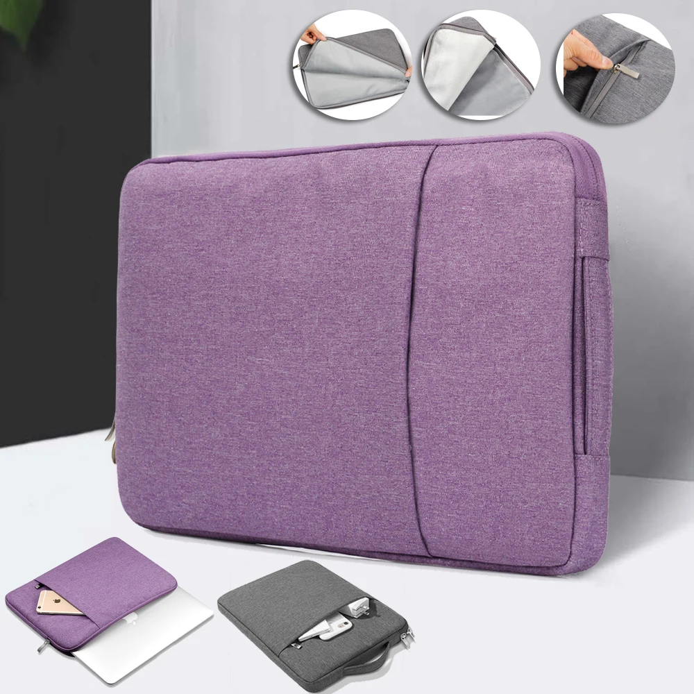 Laptop Carrying Sleeve Case Bag for Apple Macbook Air/Pro/Retina 11" 13" 15" 16" Nylon Waterproof Notebook Sleeve Bag
Laptop Carrying Sleeve Case Bag for Apple Macbook Air/Pro/Retina 11" 13" 15" 16" Nylon Waterproof Notebook Sleeve Bag