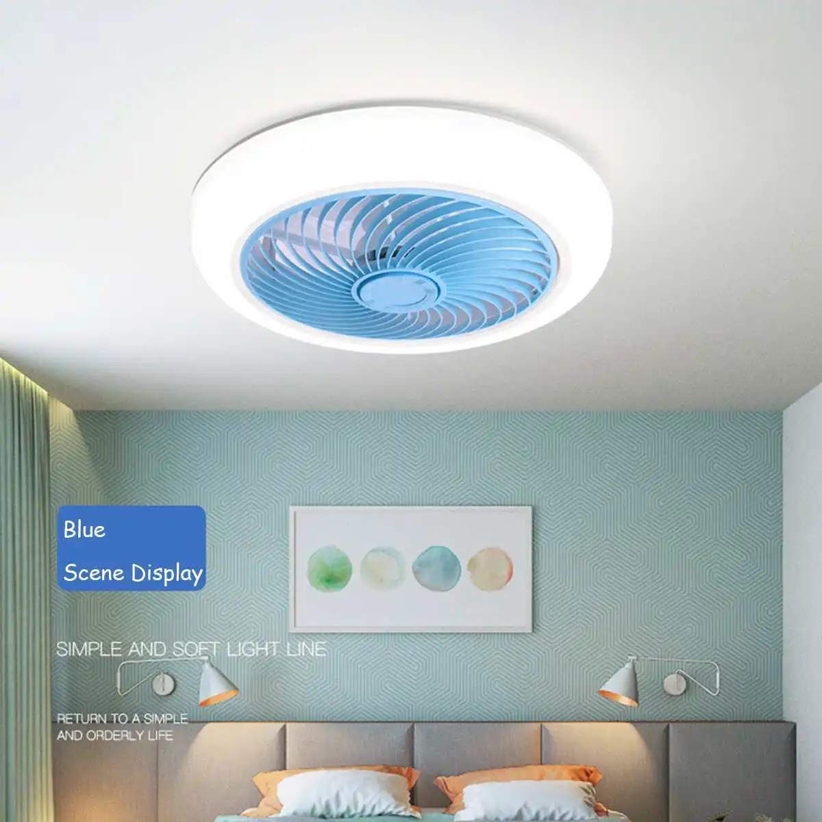 45CM Intelligent Ceiling Fan with Lamp Electric Fan Bedroom Decorative Ventilator Lamp Smart Control With Remote Bedroom Decor
45CM Intelligent Ceiling Fan with Lamp Electric Fan Bedroom Decorative Ventilator Lamp Smart Control With Remote Bedroom Decor