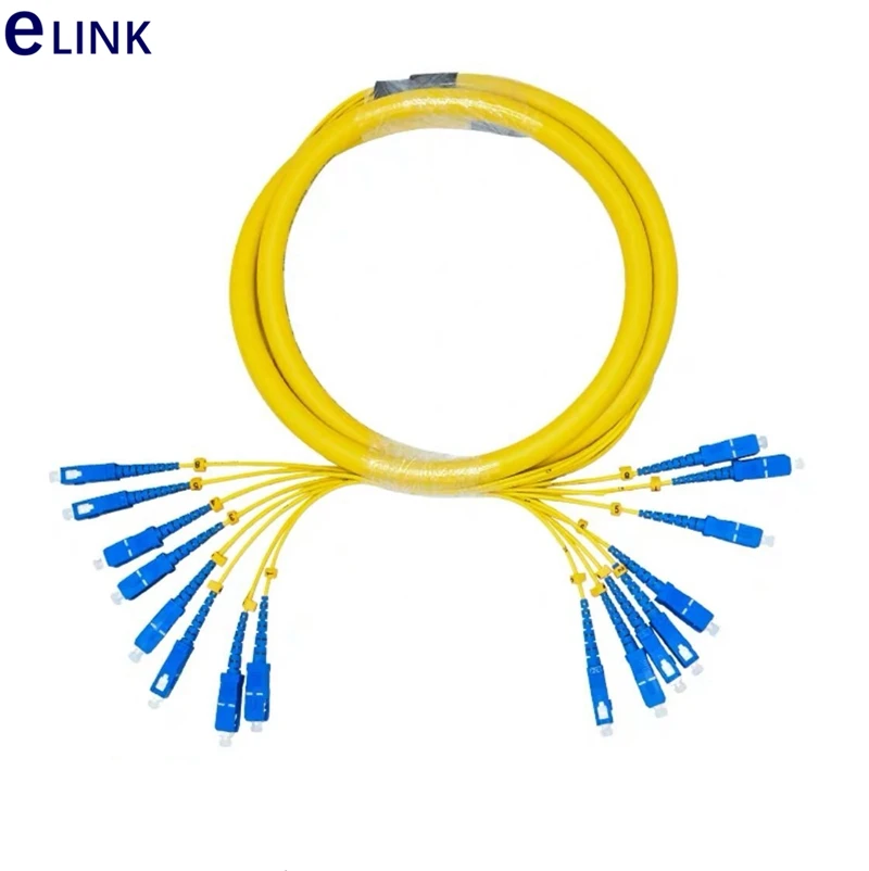 80m 8 cores fiber patchcord SM bundled jumper LC SC FC ST branch cable 2.0mm Singlemode optical fiber patch lead 8C bundle
80m 8 cores fiber patchcord SM bundled jumper LC SC FC ST branch cable 2.0mm Singlemode optical fiber patch lead 8C bundle