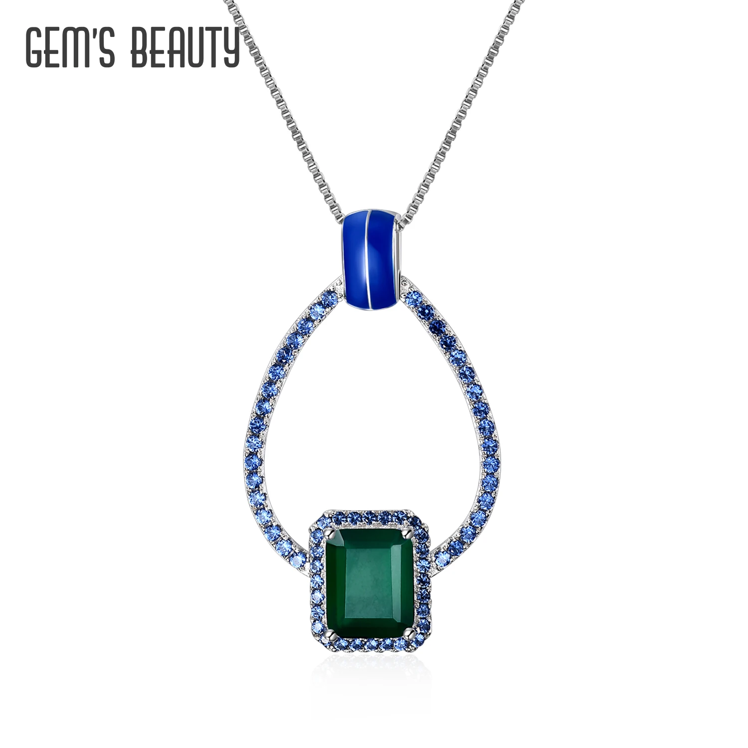 Gem's Beauty Pendant Necklace For Women Natural Gemstone Green Agate Party Fashion Jewelry Gift Femme Accessories Fine Jewelry
Gem's Beauty Pendant Necklace For Women Natural Gemstone Green Agate Party Fashion Jewelry Gift Femme Accessories Fine Jewelry