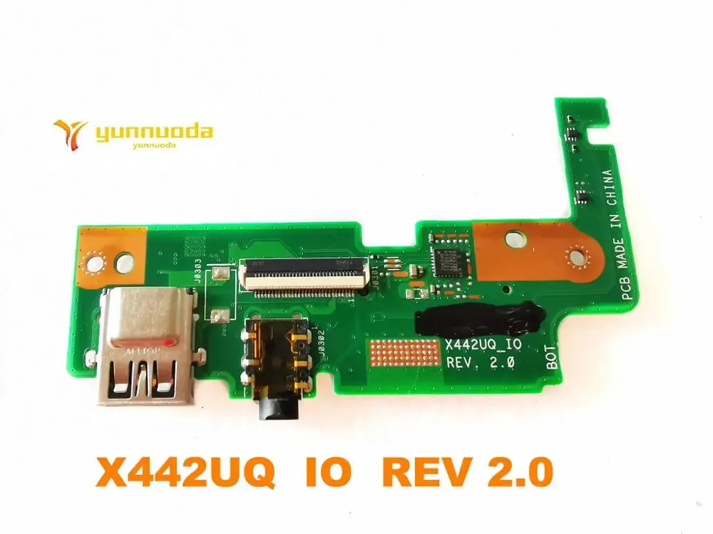 Original for ASUS X442UQ USB board Audio board X442UQ IO REV 2.0 tested good free shipping
Original for ASUS X442UQ USB board Audio board X442UQ IO REV 2.0 tested good free shipping