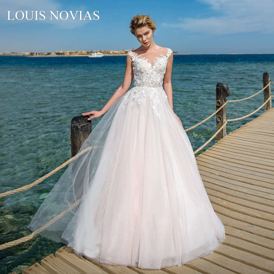 Свадебное платье ouis Novias А-силуэта, изысканная вышивка, милое пляжное кружевное свадебное платье, Аппликации, Vestido De Noiva
Свадебное платье ouis Novias А-силуэта, изысканная вышивка, милое пляжное кружевное свадебное платье, Аппликации, Vestido De Noiva