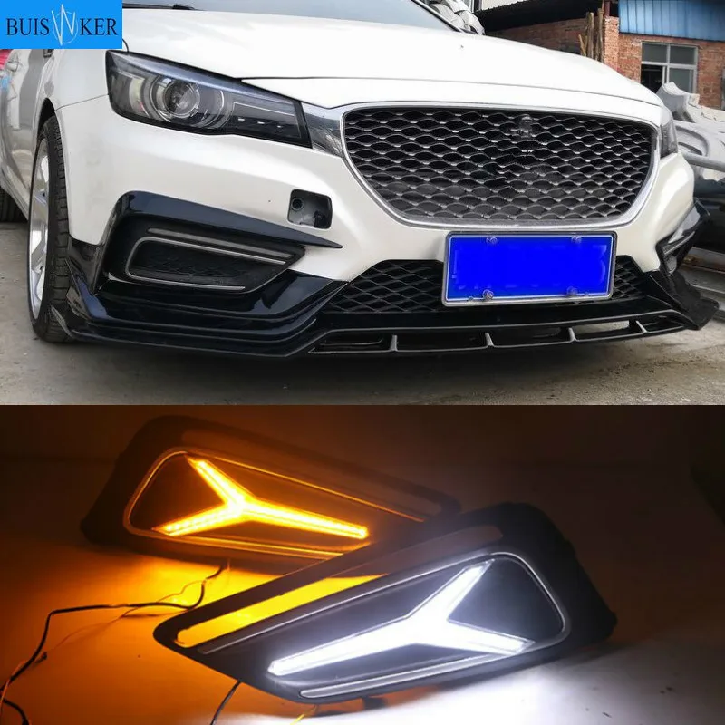 1 Pair Car LED Daytime Running Lights White Yellow Blue Running Turn signal DRL for MG6 MG 6 2017 2018 2019 2020 Fog Lamp Covers
1 Pair Car LED Daytime Running Lights White Yellow Blue Running Turn signal DRL for MG6 MG 6 2017 2018 2019 2020 Fog Lamp Covers