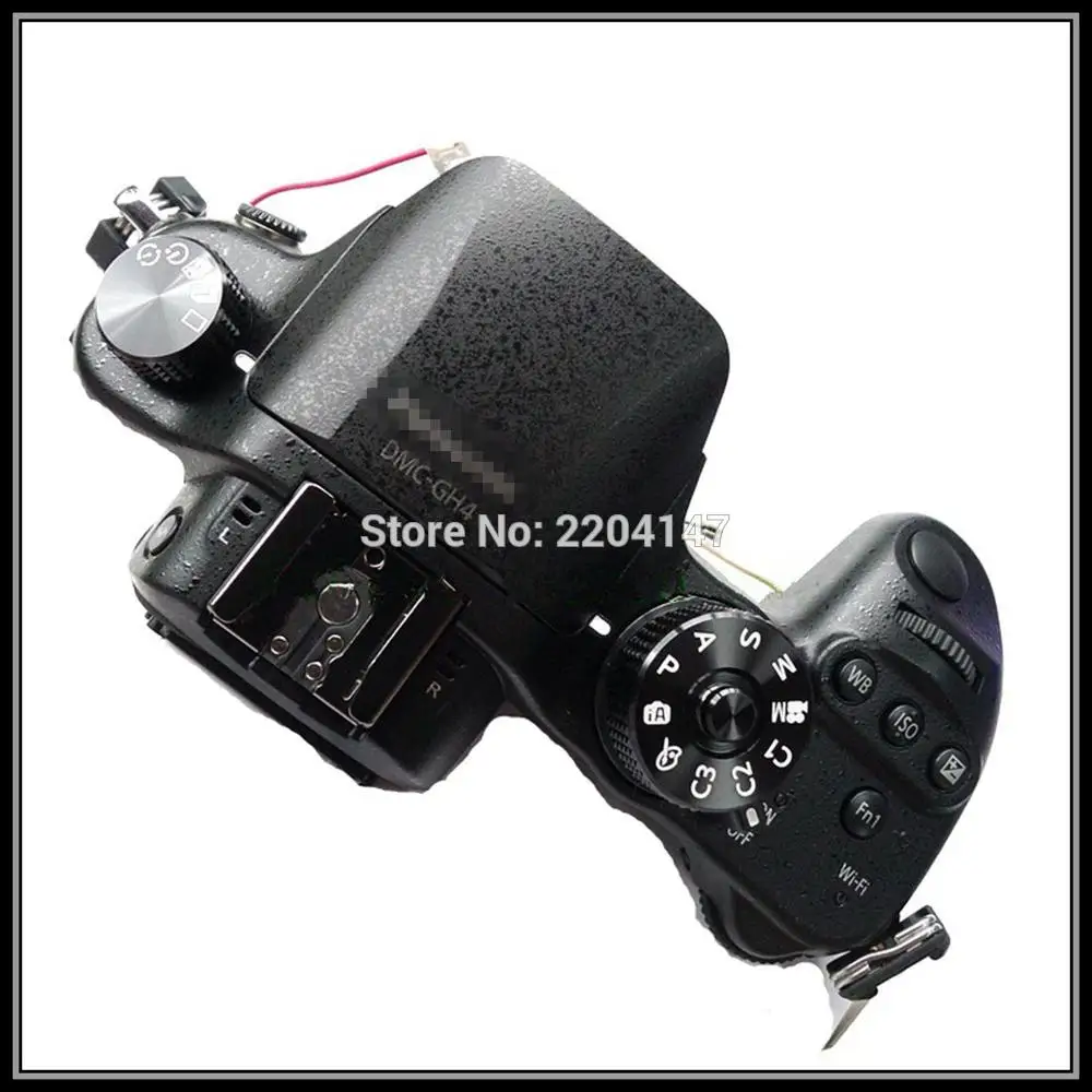 Запасные части для Panasonic Lumix GH4 DMC-GH4, верхняя крышка корпуса в сборе VYK6T68
Запасные части для Panasonic Lumix GH4 DMC-GH4, верхняя крышка корпуса в сборе VYK6T68