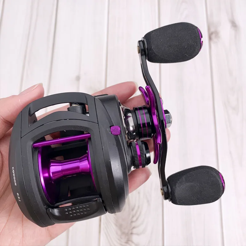 OBSESSION Freshwater Baitcasting Reel 7.1:1 6.3:1 Max Drag 10kg 12+1BB Saltwater Fishing Reel High Speed Fishing Wheel Tackle
OBSESSION Freshwater Baitcasting Reel 7.1:1 6.3:1 Max Drag 10kg 12+1BB Saltwater Fishing Reel High Speed Fishing Wheel Tackle
