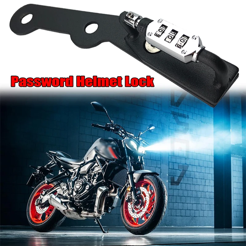For Yamaha MT-07 2014-2019,FZ-07 2014-2017, FJ-07 2014-2016 Motorcycle Helmet Lock Password Mount Hook Side Security Anti-theft
For Yamaha MT-07 2014-2019,FZ-07 2014-2017, FJ-07 2014-2016 Motorcycle Helmet Lock Password Mount Hook Side Security Anti-theft