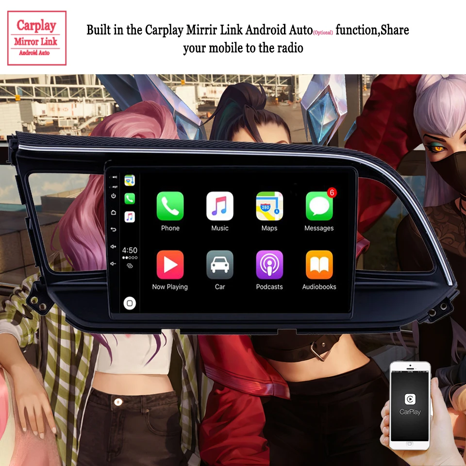 Android 14 8G+128G Car Auto Radio Multimedia Video Player For Hyundai Elantra 2018 2019 2020 Navigation GPS DVD Tape Recorder
Android 14 8G+128G Car Auto Radio Multimedia Video Player For Hyundai Elantra 2018 2019 2020 Navigation GPS DVD Tape Recorder