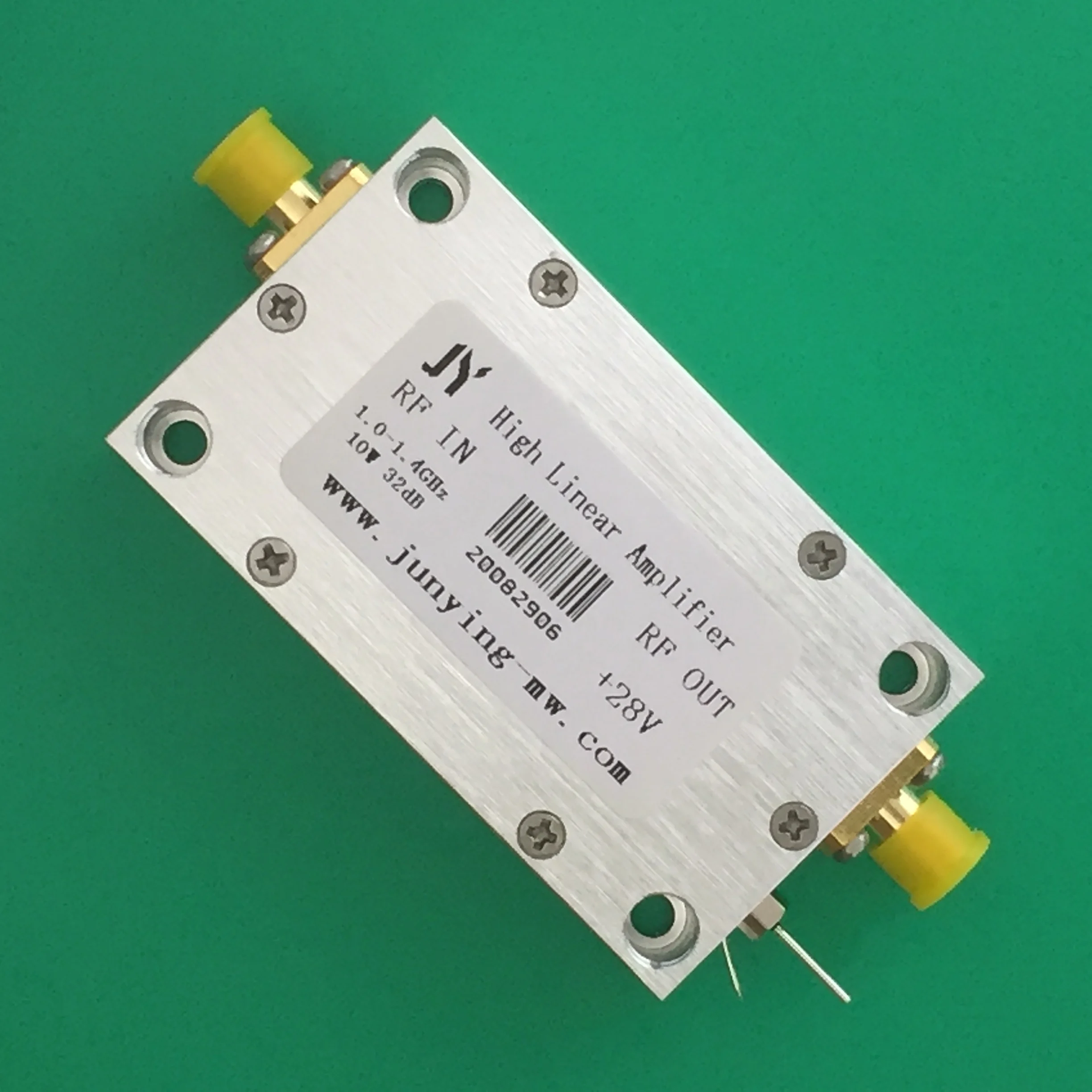 RF Microwave Broadband Power Amplifier 1.0-1.4ghz 1.2g 1.4g High Linear Power Amplifier 10W
RF Microwave Broadband Power Amplifier 1.0-1.4ghz 1.2g 1.4g High Linear Power Amplifier 10W