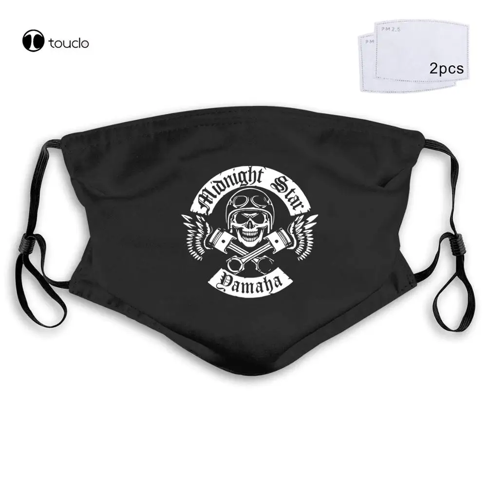 Midnight Star Cruiser Chopper Motorcycle Rockers Motorbike Cool for Men Face Mask Filter Pocket Cloth Reusable Washable
Midnight Star Cruiser Chopper Motorcycle Rockers Motorbike Cool for Men Face Mask Filter Pocket Cloth Reusable Washable