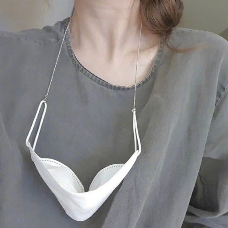 Fashion Portable Metal Snake Chain Necklace for Mask Glasses Women Pearl Beads Choker On the Neck For Sunglasses Lanyard
Fashion Portable Metal Snake Chain Necklace for Mask Glasses Women Pearl Beads Choker On the Neck For Sunglasses Lanyard
