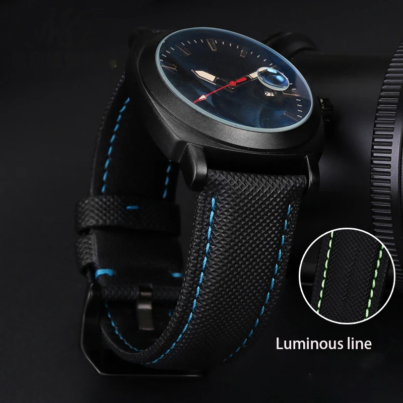 Ремешок нейлоновый из углеродного волокна для Panerai PAM1661 441 watch GT2 Magic2 BELL ROSS 22 мм 24 мм, синий и черный ремешок для часов, браслет для часов
Ремешок нейлоновый из углеродного волокна для Panerai PAM1661 441 watch GT2 Magic2 BELL ROSS 22 мм 24 мм, синий и черный ремешок для часов, браслет для часов