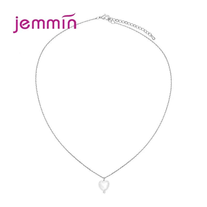 Solid 925 Silver Heart Pattern Pearl Pendant Fashion Necklace For Women Girls Party Engagement Classic Charm Jewelry
Solid 925 Silver Heart Pattern Pearl Pendant Fashion Necklace For Women Girls Party Engagement Classic Charm Jewelry