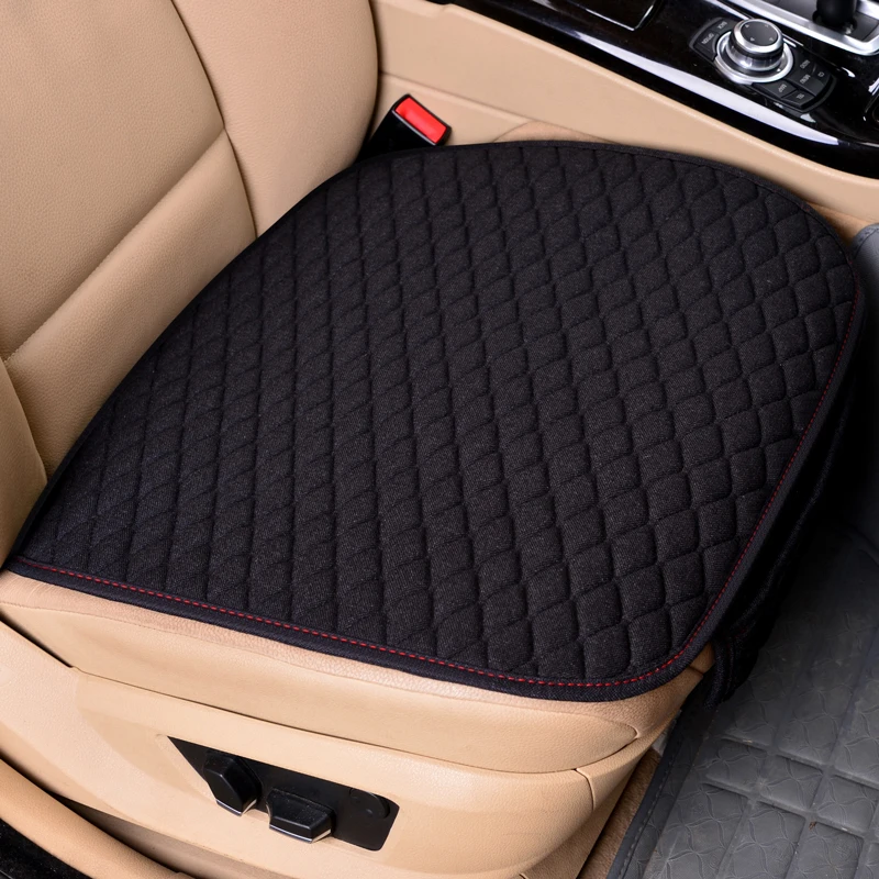Flax Car Seat Covers Black Front Car Seat Cushion Linen Fabric Seat Pad Protector Car Accessories Anti-slip
Flax Car Seat Covers Black Front Car Seat Cushion Linen Fabric Seat Pad Protector Car Accessories Anti-slip