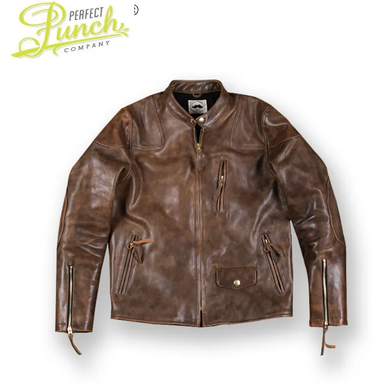 Fahsion 2021 Vintage Leather Jacket Men Slim Streetwear Motorcycle Korean Mens Clothing Brown Chaqueta Cuero Hombre WPY3847
Fahsion 2021 Vintage Leather Jacket Men Slim Streetwear Motorcycle Korean Mens Clothing Brown Chaqueta Cuero Hombre WPY3847