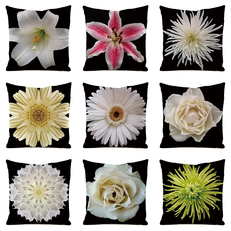 18*18in Daisy Flowers Square Cushion Cover Pillow Decor Living Room Seat Nordic Style Wedding Party Decorative Throw Pillowcase
18*18in Daisy Flowers Square Cushion Cover Pillow Decor Living Room Seat Nordic Style Wedding Party Decorative Throw Pillowcase