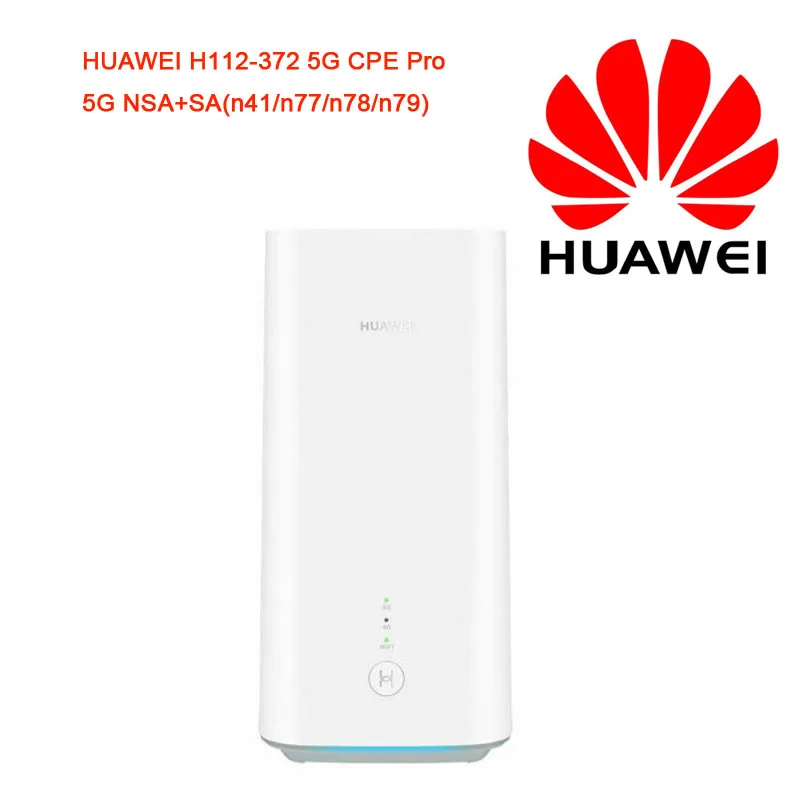 Huawei 5g cpe pro (H112-372) 5g (n41/n77/n78/n79) lte (b1/3/5/7/8/18/19/20/28/32/34/38/39/40/41/42/43) roteador sem fio
Huawei 5g cpe pro (H112-372) 5g (n41/n77/n78/n79) lte (b1/3/5/7/8/18/19/20/28/32/34/38/39/40/41/42/43) roteador sem fio