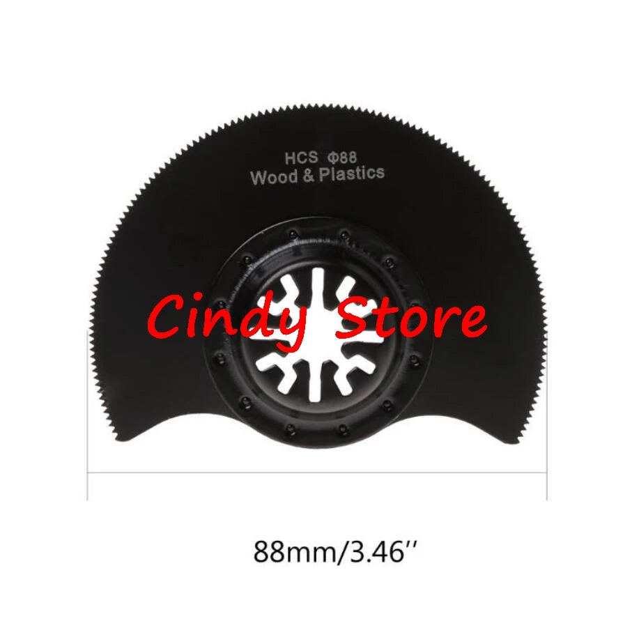 1Pc 88mm HCS Segment Oscillating Multi Cutter Saw Blade for Fein Bosch Makita
1Pc 88mm HCS Segment Oscillating Multi Cutter Saw Blade for Fein Bosch Makita