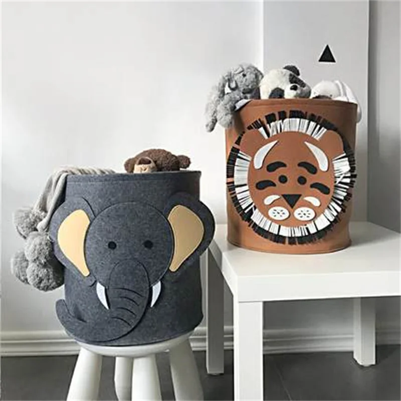 Felt Animal Tiger Storage Bag For Kids Toys Clothes Lion Elephant Thick Felt Storage Basket Handmade Storage Big Size Room Decor
Felt Animal Tiger Storage Bag For Kids Toys Clothes Lion Elephant Thick Felt Storage Basket Handmade Storage Big Size Room Decor