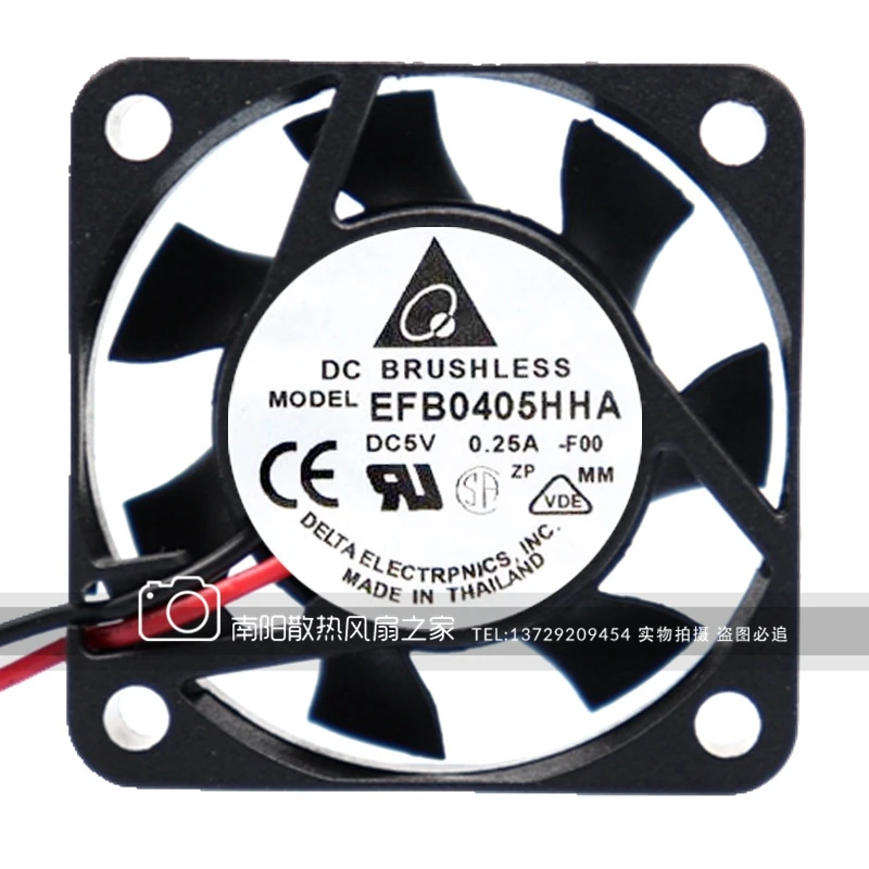 Новый оригинальный EFB0405HHA 4 см 4010 5 в А Блок питания с двумя шариками, вентилятор охлаждения процессора
Новый оригинальный EFB0405HHA 4 см 4010 5 в А Блок питания с двумя шариками, вентилятор охлаждения процессора