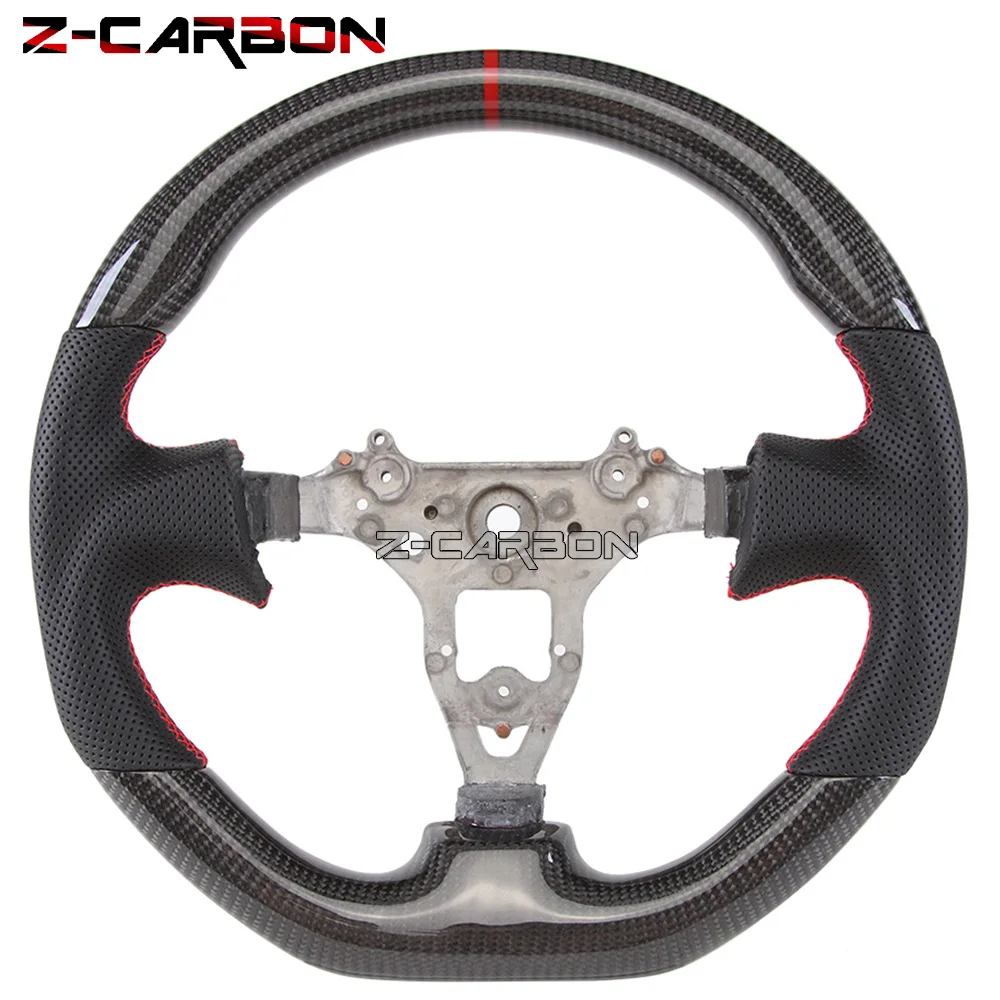 Carbon Fiber Steering Wheel For Nissan R34 2003 2004 2005 2006 Red Stitching Steering Wheel Perforated Leather
Carbon Fiber Steering Wheel For Nissan R34 2003 2004 2005 2006 Red Stitching Steering Wheel Perforated Leather