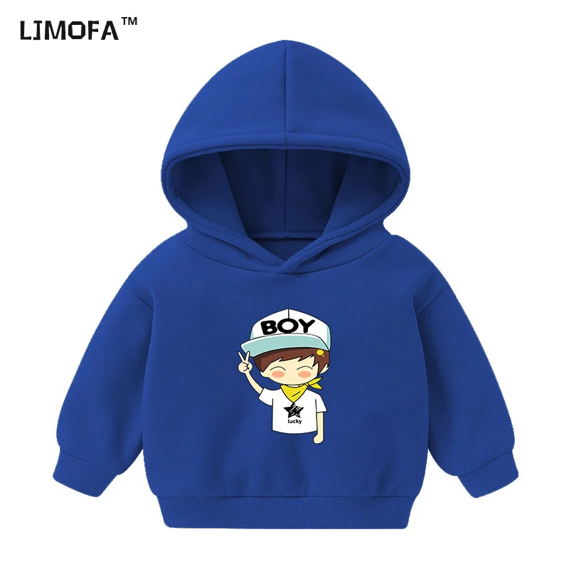 LJMOFA Детская одежда, детские толстовки, однотонный хлопковый детский пуловер, топы на весну и осень
LJMOFA Детская одежда, детские толстовки, однотонный хлопковый детский пуловер, топы на весну и осень