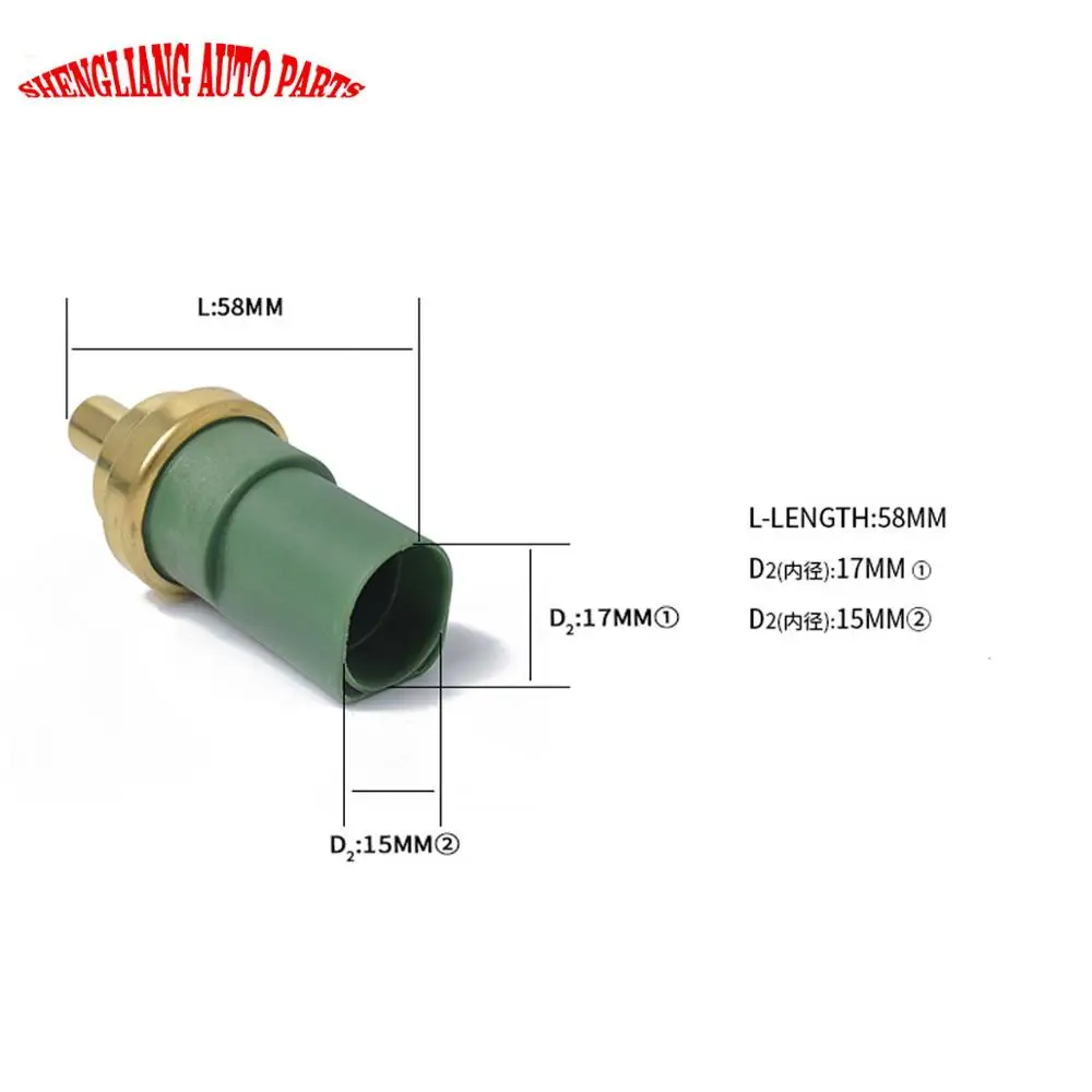 Water Tempreature Sensor For Volkswagen Audi temperature sensor car water temperature sensor 059919501A
Water Tempreature Sensor For Volkswagen Audi temperature sensor car water temperature sensor 059919501A