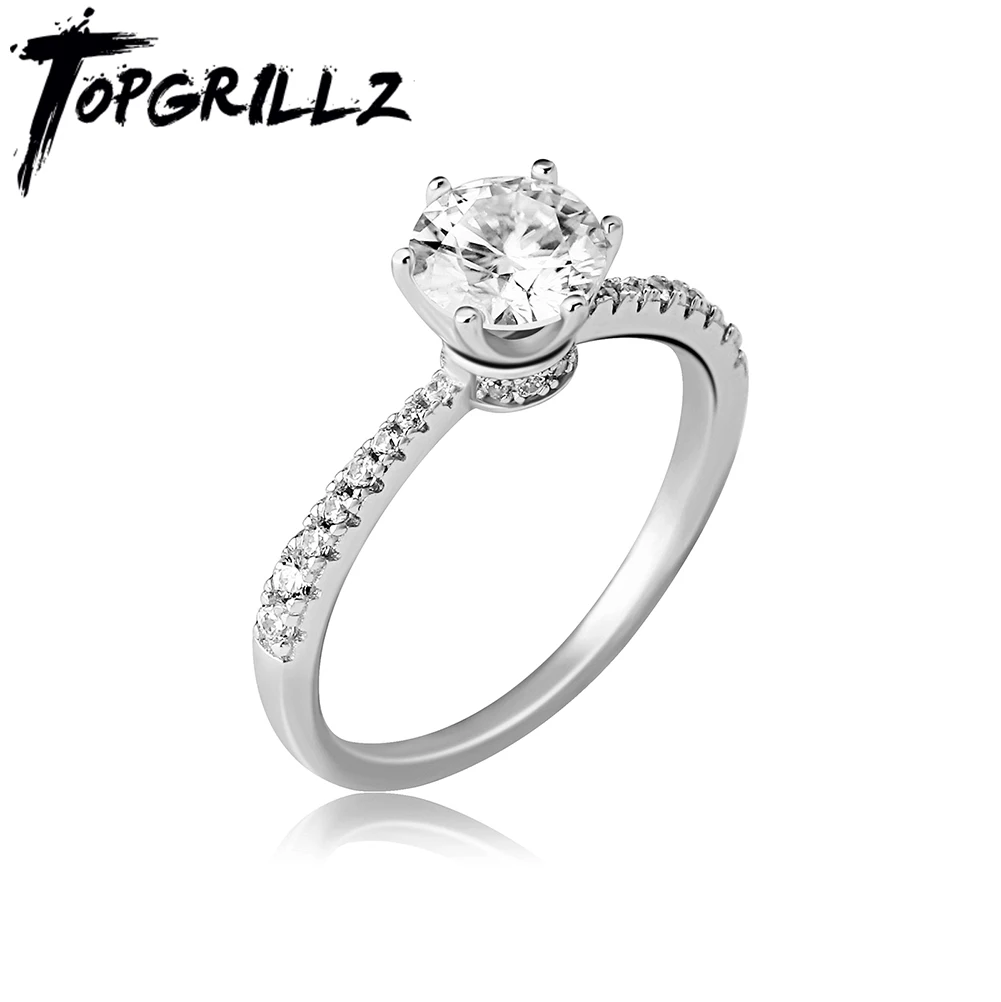 TOPGRILLZ 925 пробы Серебряное 1ct D цветное круглое однорядное моиссанитовое кольцо свадебное моиссанитовое кольцо с покрытием из белого золота 14k
TOPGRILLZ 925 пробы Серебряное 1ct D цветное круглое однорядное моиссанитовое кольцо свадебное моиссанитовое кольцо с покрытием из белого золота 14k