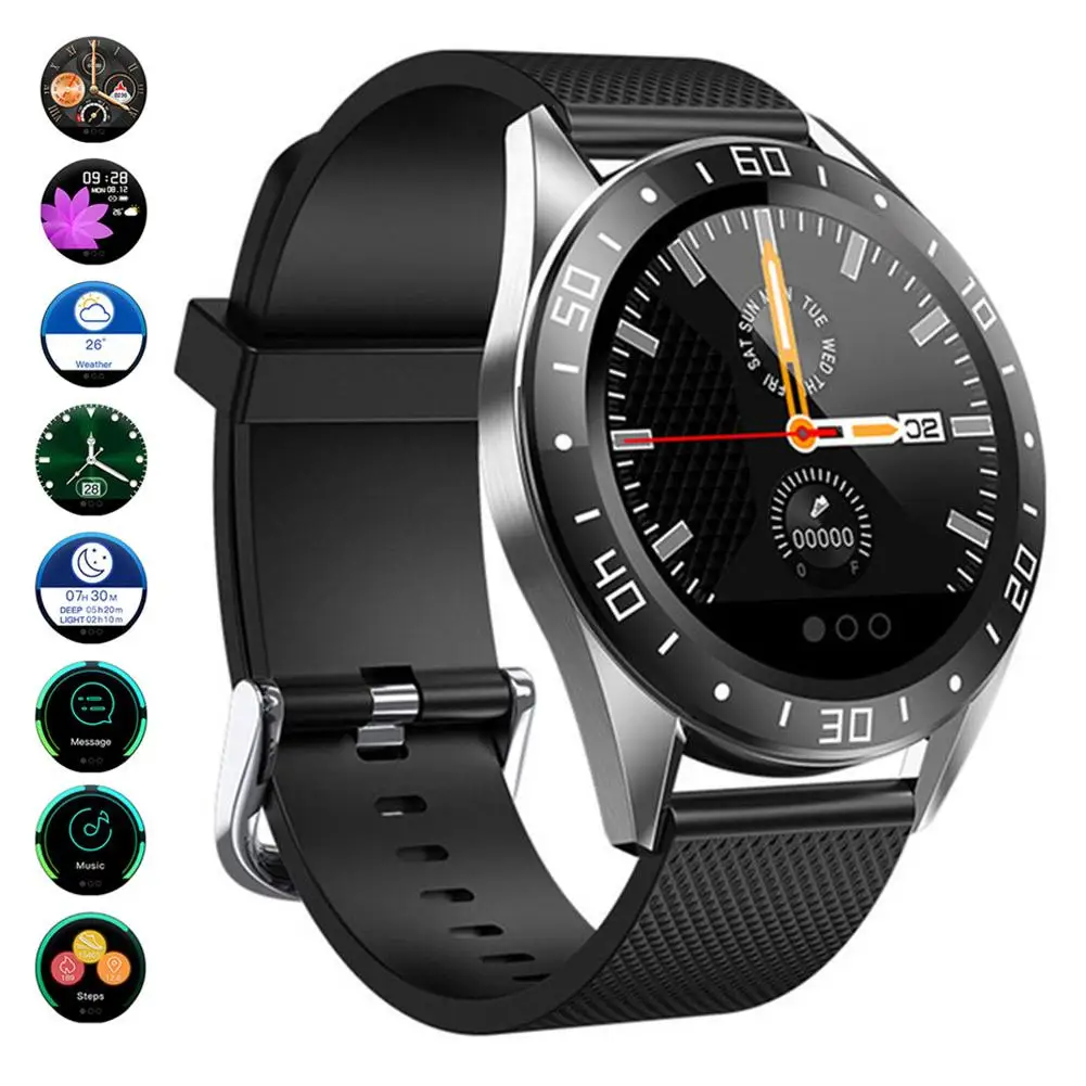 Color Touch Screen Smart Watch Sport Watch Heart Rate Monitor Sleep Monitoring Call Messages Notifications for Cell Phones
Color Touch Screen Smart Watch Sport Watch Heart Rate Monitor Sleep Monitoring Call Messages Notifications for Cell Phones