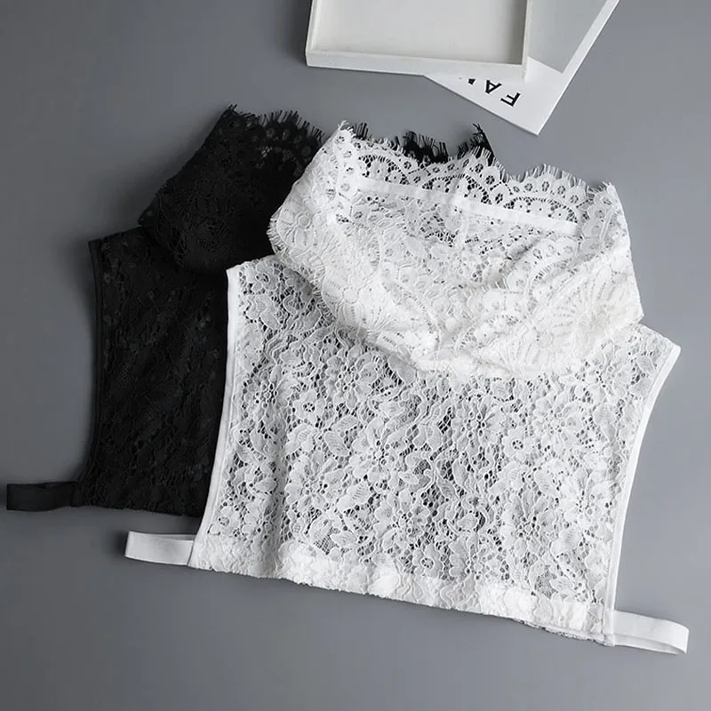 Hooded Fake Collar Shirt Women White Detachable Collar Half Shirt Women Lace False Collar Blouse Women Clothes Accessorie
Hooded Fake Collar Shirt Women White Detachable Collar Half Shirt Women Lace False Collar Blouse Women Clothes Accessorie