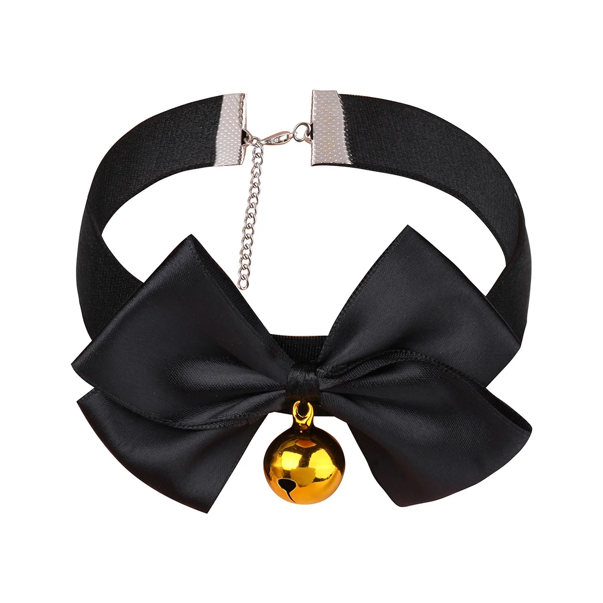 Women Girl Lingerie Bell Choker Collar Adjustable Ribbon Bow Necklace Erotic Accessory Cosplay Costume
Women Girl Lingerie Bell Choker Collar Adjustable Ribbon Bow Necklace Erotic Accessory Cosplay Costume