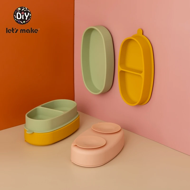 Let's Make Children's Tableware Set Silicone Bowl Children's Dishes For Kids Dinner BPA Free Plate Separate Sucker Adsorption
Let's Make Children's Tableware Set Silicone Bowl Children's Dishes For Kids Dinner BPA Free Plate Separate Sucker Adsorption
