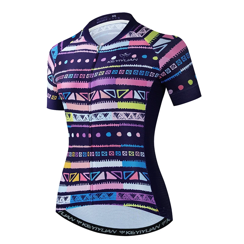 KEYIYUAN New Summer Women Short Sleeve Cycling Jersey Tops Road Bike Cycle Shirt Mtb Clothing Maillot Ciclismo Mujer Verano
KEYIYUAN New Summer Women Short Sleeve Cycling Jersey Tops Road Bike Cycle Shirt Mtb Clothing Maillot Ciclismo Mujer Verano