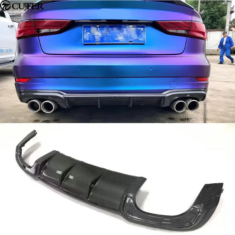 A3 S3 Rs3 задний бампер из углеродного волокна, диффузор, спойлер для Audi A3 S3 Rs3 Sportback 2018
A3 S3 Rs3 задний бампер из углеродного волокна, диффузор, спойлер для Audi A3 S3 Rs3 Sportback 2018