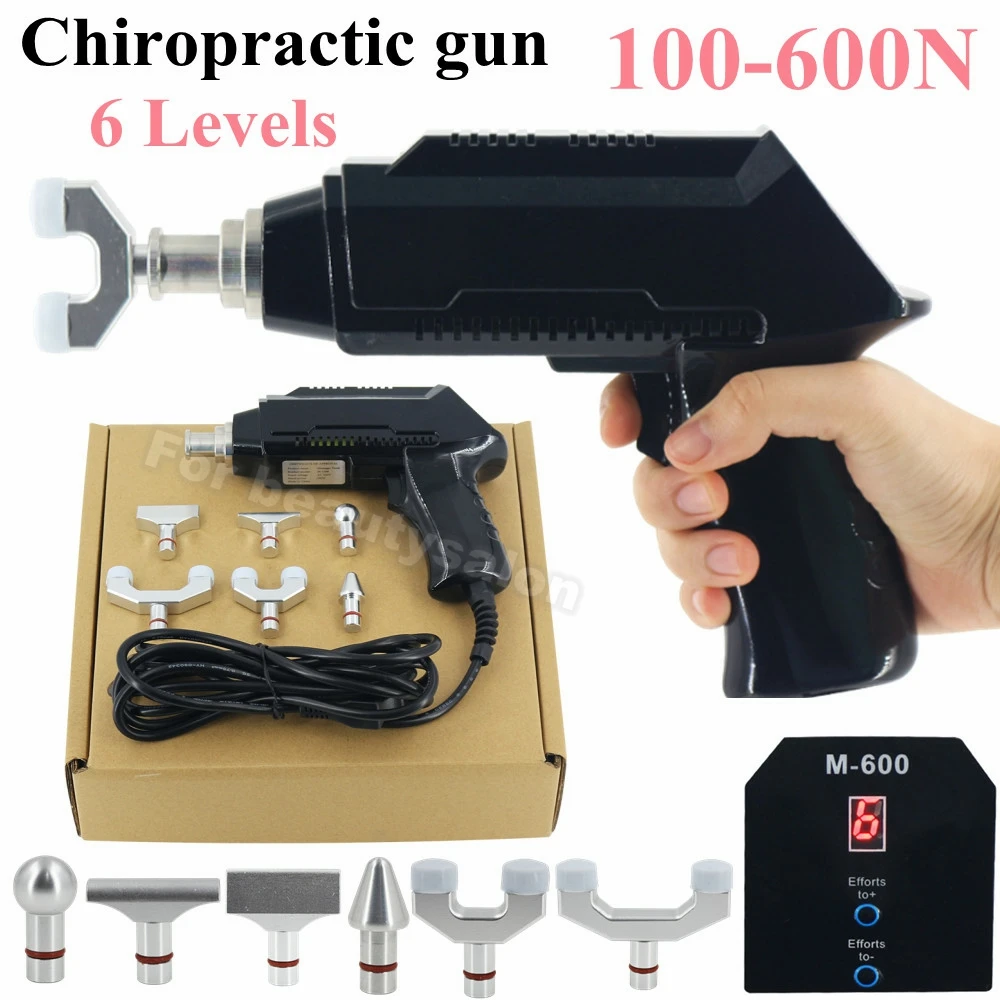 New Chiropractic Adjusting Tool Correction Adjustable Cervical Massager 6 Levels 6 Heads Electric Chiropractic Gun
New Chiropractic Adjusting Tool Correction Adjustable Cervical Massager 6 Levels 6 Heads Electric Chiropractic Gun
