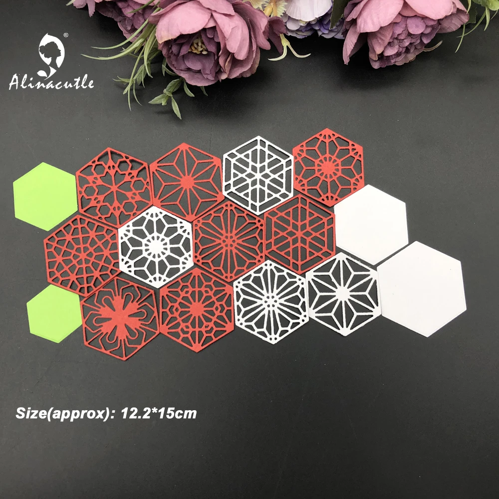 Metal Cut Dies 9pc Hexagon Frame Scrapbooking Paper Craft Handmade Card Album Punch Art Cutter Aliancutle 20102317
Metal Cut Dies 9pc Hexagon Frame Scrapbooking Paper Craft Handmade Card Album Punch Art Cutter Aliancutle 20102317