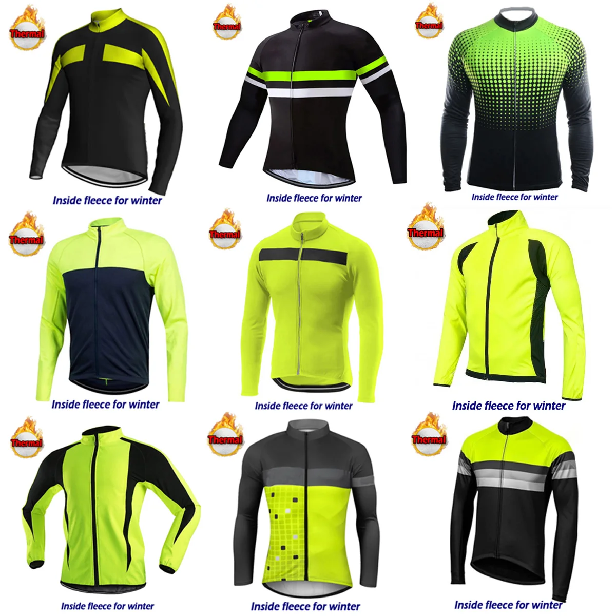 Outdoor Pro Winter Thermal Fleece long Cycling Jersey Clothing Jacket Warm MX Road FOR mountain motorcycle Bicycle Mtb green Top
Outdoor Pro Winter Thermal Fleece long Cycling Jersey Clothing Jacket Warm MX Road FOR mountain motorcycle Bicycle Mtb green Top