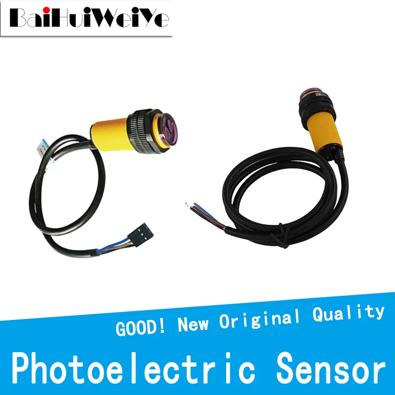 Smart Car Robot E18-D80NK Infrared Obstacle Avoidance Photoelectric Sensor Proximity Switch 3-80cm Detection Range Adjustable
Smart Car Robot E18-D80NK Infrared Obstacle Avoidance Photoelectric Sensor Proximity Switch 3-80cm Detection Range Adjustable