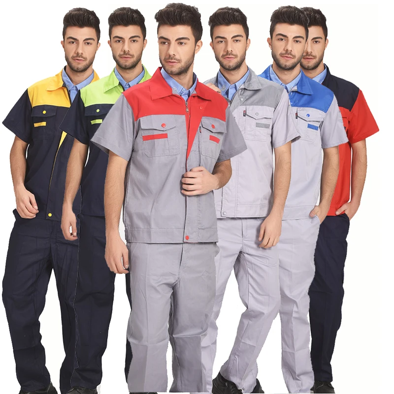 Auto Car Repairing Workwear Short Sleeve Suit Clothes Men Protective Clothing Suits Jumpsuit Protection Jumpsuits Uniform
Auto Car Repairing Workwear Short Sleeve Suit Clothes Men Protective Clothing Suits Jumpsuit Protection Jumpsuits Uniform