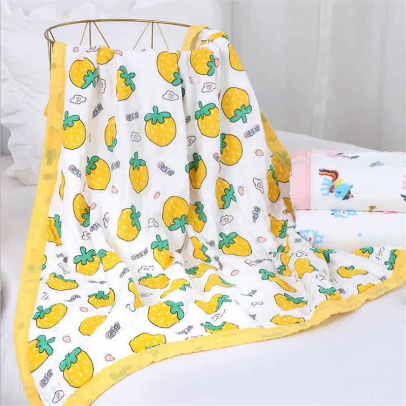 4 Layers Gauze Bath Towel 110*110cm Thin Cotton Baby Blanket For Baby Summer Cool Air Conditioner Nap Blanket Infant Kid Swaddle
4 Layers Gauze Bath Towel 110*110cm Thin Cotton Baby Blanket For Baby Summer Cool Air Conditioner Nap Blanket Infant Kid Swaddle
