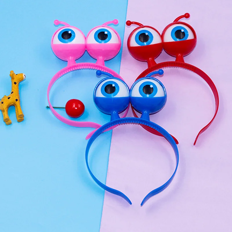 LED Eyeball Alien Hair Bands Light Up Novelty Headwear Halloween Costume Party Hair Accessories Cute Design Durable Hair Ties
LED Eyeball Alien Hair Bands Light Up Novelty Headwear Halloween Costume Party Hair Accessories Cute Design Durable Hair Ties