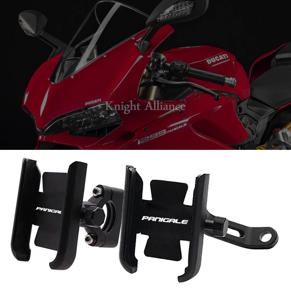 For DUCATI 899 959 1199 1299 Panigale V2 V4 V4S Motorcycle Accessories Handlebar GPS Universal Phone Holder Navigation Bracket
For DUCATI 899 959 1199 1299 Panigale V2 V4 V4S Motorcycle Accessories Handlebar GPS Universal Phone Holder Navigation Bracket