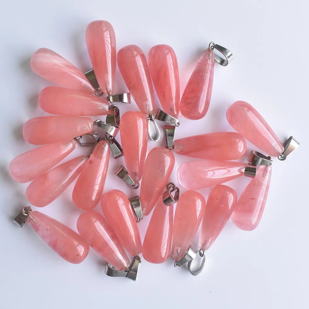 2020 fashion Watermelon red stone water drop shape pendants for jewelry making good qulity 30pcs/lot wholesale free shipping
2020 fashion Watermelon red stone water drop shape pendants for jewelry making good qulity 30pcs/lot wholesale free shipping