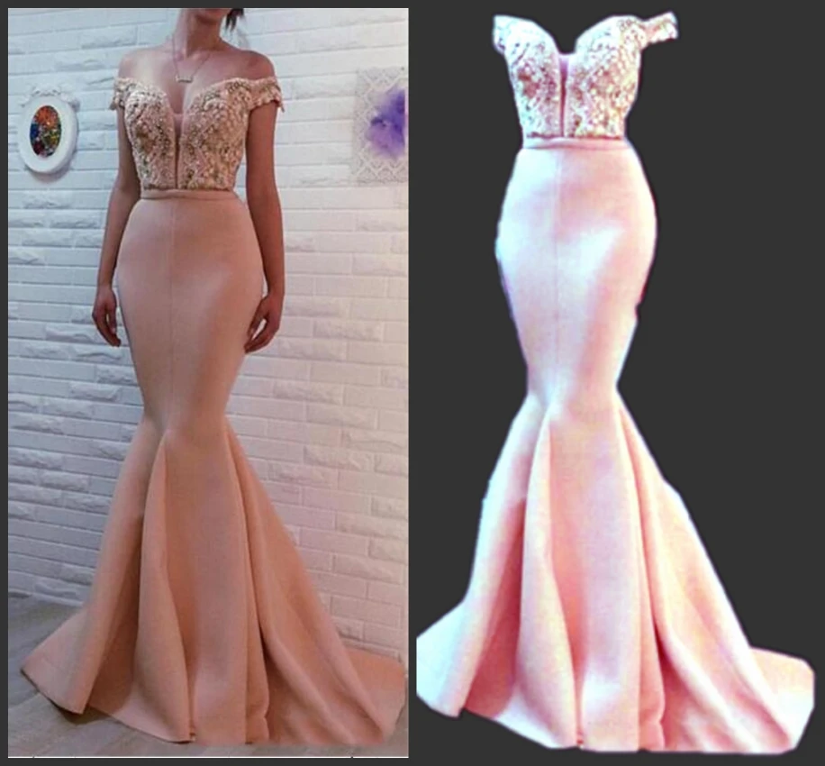 Stock Mermaid Prom Dresses Long Lace Bodice Spandex Evening Dress Lace Off Shoulder Cheap Cocktail Bridesmaid Gowns Vestidos
Stock Mermaid Prom Dresses Long Lace Bodice Spandex Evening Dress Lace Off Shoulder Cheap Cocktail Bridesmaid Gowns Vestidos