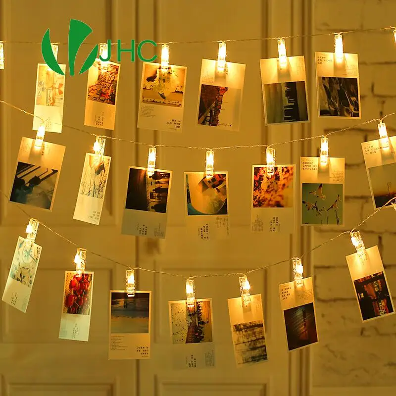 LED Clip String Lights USB / Battery Power Card Photo New Year Garland Christmas Outdoor Indoor Fairy Lights
LED Clip String Lights USB / Battery Power Card Photo New Year Garland Christmas Outdoor Indoor Fairy Lights