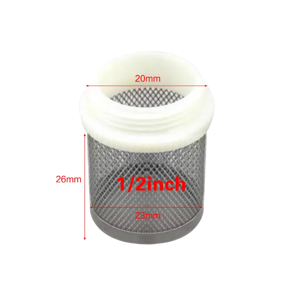 1PCS SS304 Stainless Steel Garden Micro Net Filter Irrigation Water Pump Protect Hose Mesh Filters
1PCS SS304 Stainless Steel Garden Micro Net Filter Irrigation Water Pump Protect Hose Mesh Filters
