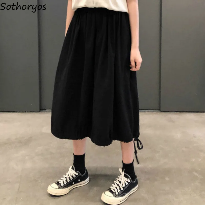 Skirts Women Adjustable Drawstring Leisure Loose Solid Student High Waist Skirt Cargo Street Style Trendy All-match Pleated Chic
Skirts Women Adjustable Drawstring Leisure Loose Solid Student High Waist Skirt Cargo Street Style Trendy All-match Pleated Chic