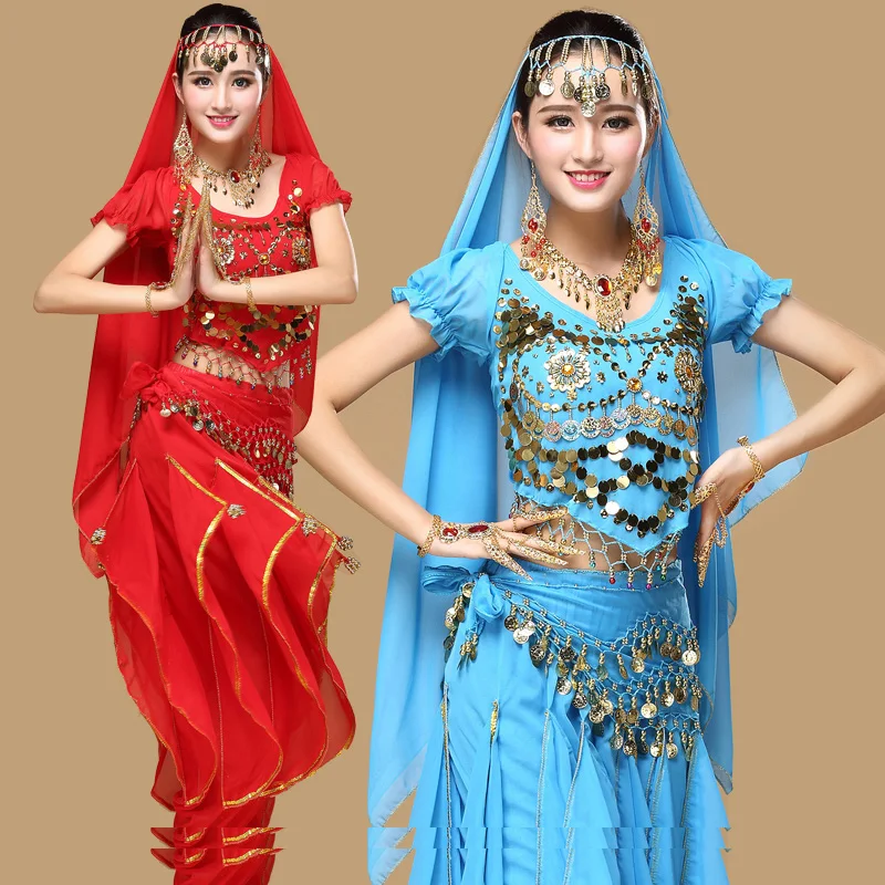 4pcs/Set Women Belly Dance Costumes Woman Belly Dance Dress Adult Bellydance Costumes Lady Stage Clothes Top Skirt Belt Veil
4pcs/Set Women Belly Dance Costumes Woman Belly Dance Dress Adult Bellydance Costumes Lady Stage Clothes Top Skirt Belt Veil