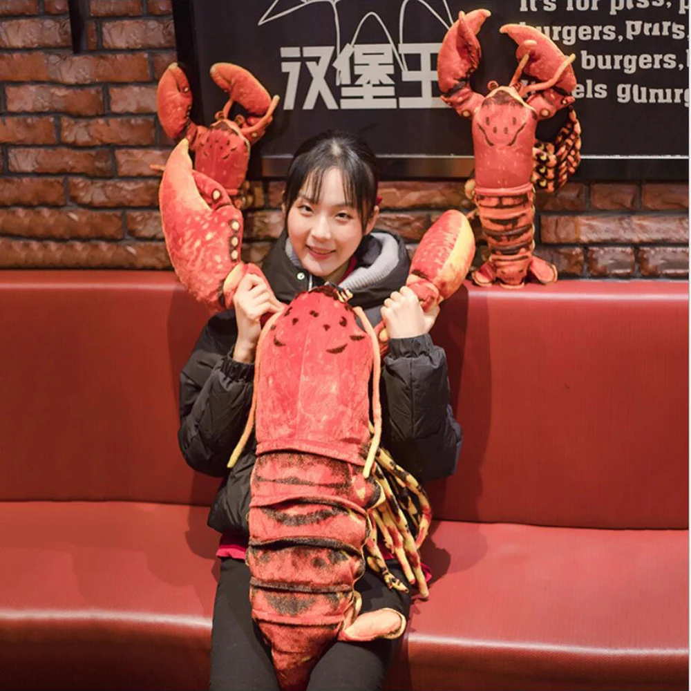 Simulation Big Lobster Pillow Children Stuffed Plush Toy Hoax Props Birthday Gift
Simulation Big Lobster Pillow Children Stuffed Plush Toy Hoax Props Birthday Gift
