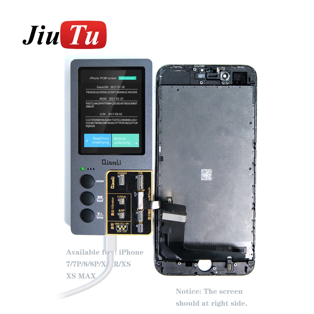 Jiutu iCopy Plus LCD Screen Original Color Recover Repair Programmer For iPhone X XS XR 7P 8P 11 Pro Max Touch Repair
Jiutu iCopy Plus LCD Screen Original Color Recover Repair Programmer For iPhone X XS XR 7P 8P 11 Pro Max Touch Repair